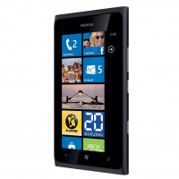 Black Nokia Lumia 900