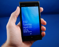 Black Nokia Lumia 900