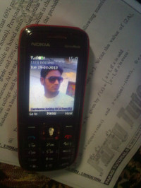 Blood Red Nokia 5130c