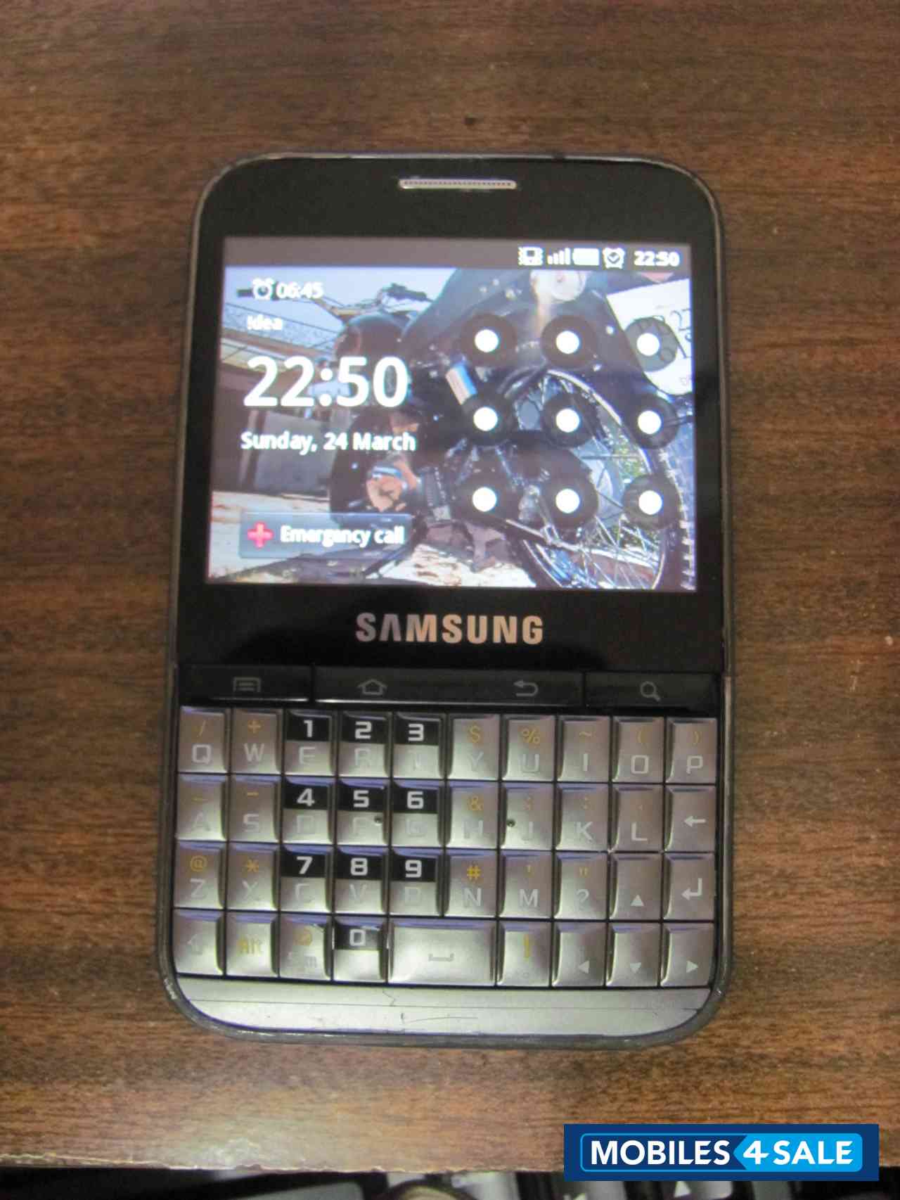 Silver Samsung Galaxy Pro