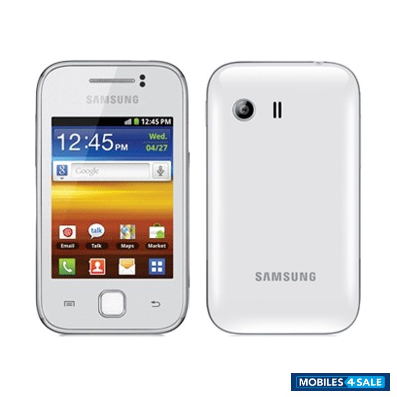 White Samsung Galaxy Y