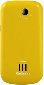 Black And Yellow Karbonn K-series K3000