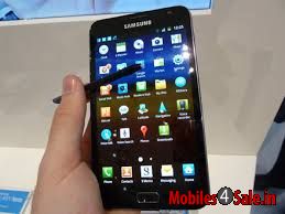 Black Samsung Galaxy Note