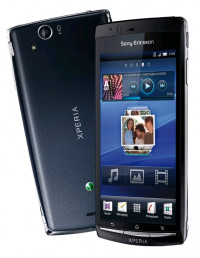 Black Sony Ericsson Xperia arc S