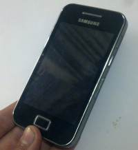 Black Samsung Galaxy Ace Duos