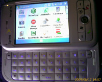 Silver And Black Tata Indicom