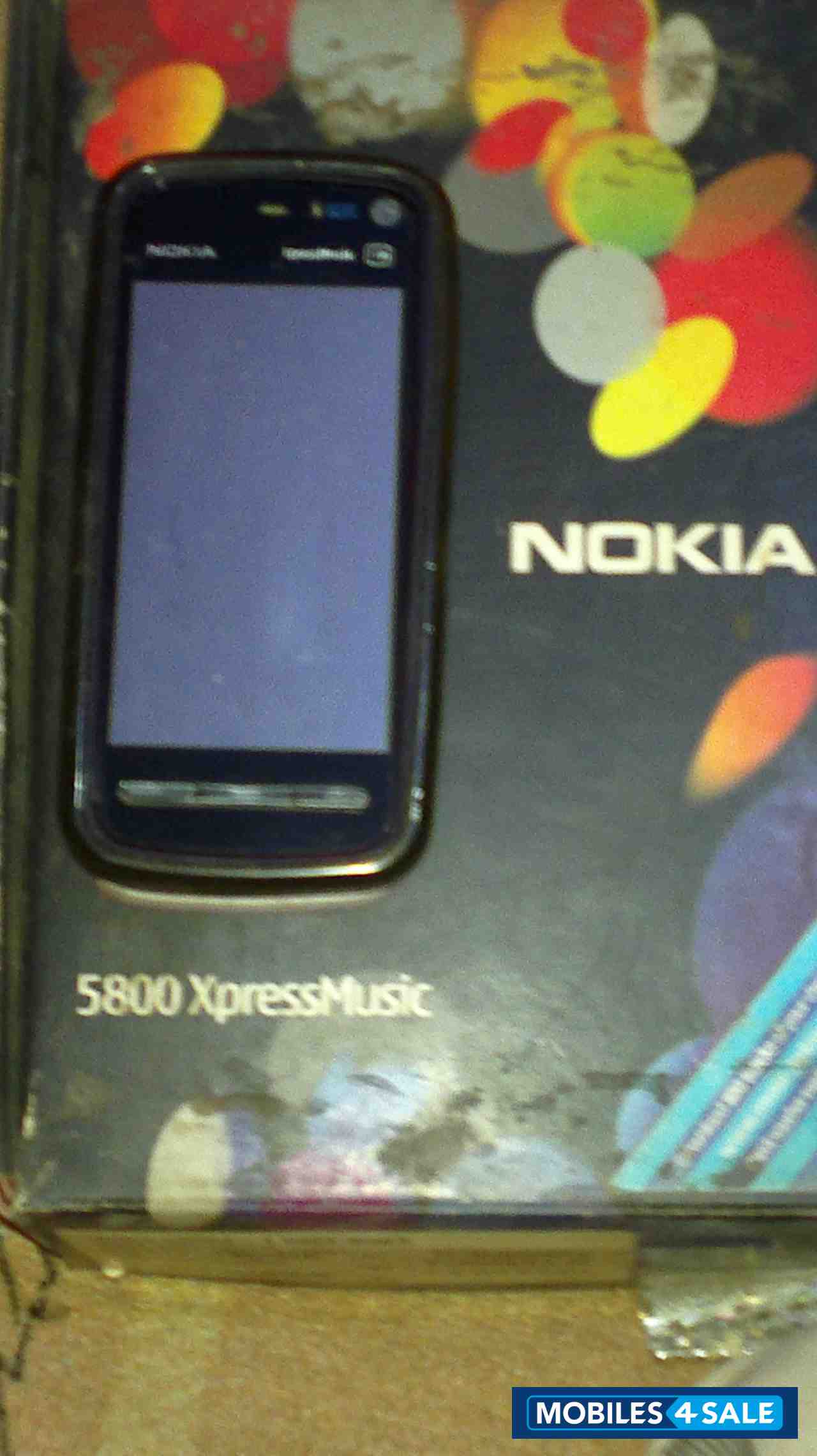 Black Nokia XpressMusic 5800