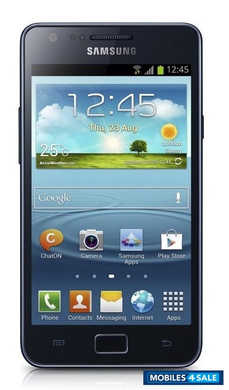 Black Samsung Galaxy S2 Plus