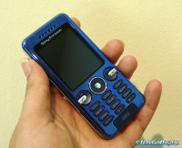 Blue Sony Ericsson S302