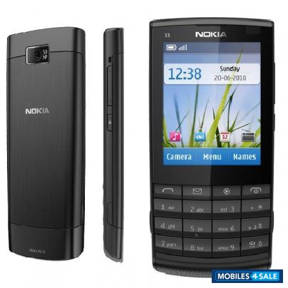Black Nokia X3-02