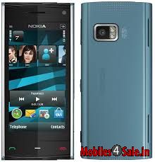 Blue Nokia X6