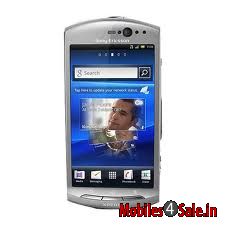 Silver Sony Ericsson Xperia neo V