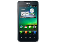 Black LG Optimus 2X
