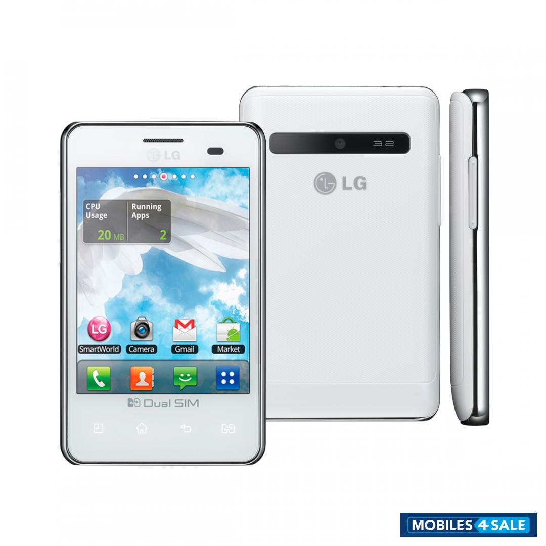 White LG Optimus L3 Dual