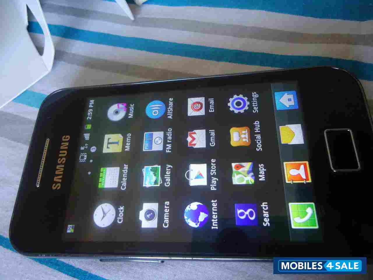 Onyx Black Samsung Galaxy Ace