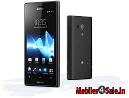 Black Sony Xperia Acro s