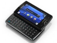 Black Sony Ericsson Xperia mini pro