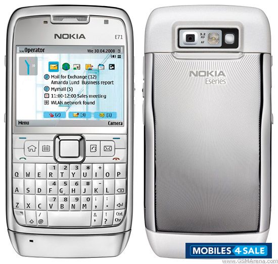 White Nokia E71