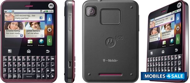 Black Motorola Charm