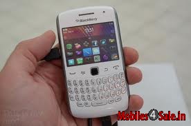 White BlackBerry Curve 9360