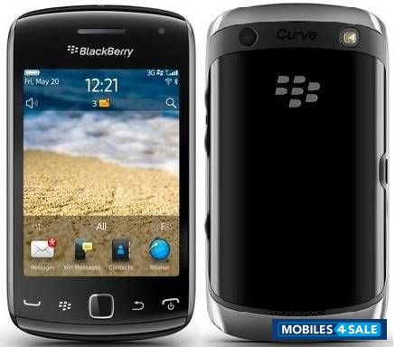 Black BlackBerry Curve 9380