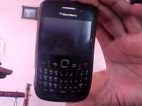 Black BlackBerry  8520