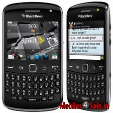 Black BlackBerry Curve 9350