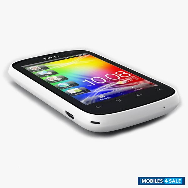 White HTC Explorer