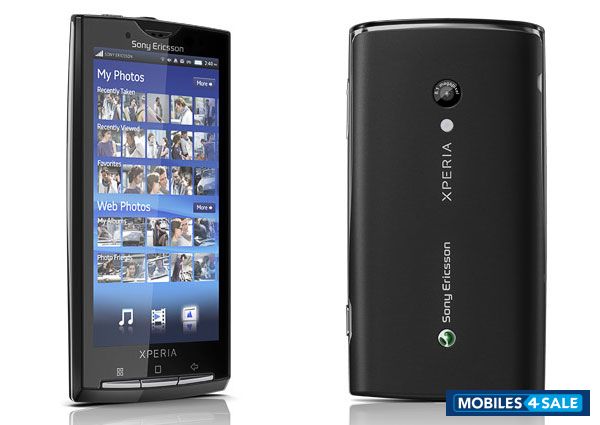 Black Sony Ericsson Xperia X10