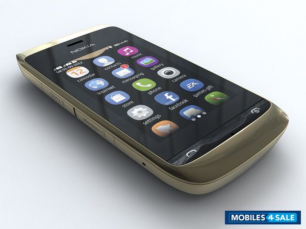 Golden Nokia Asha 308