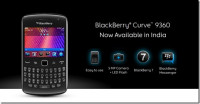 Black BlackBerry Curve 9360