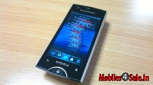 Black Sony Ericsson Xperia ray
