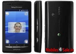 Black Sony Ericsson Xperia X10