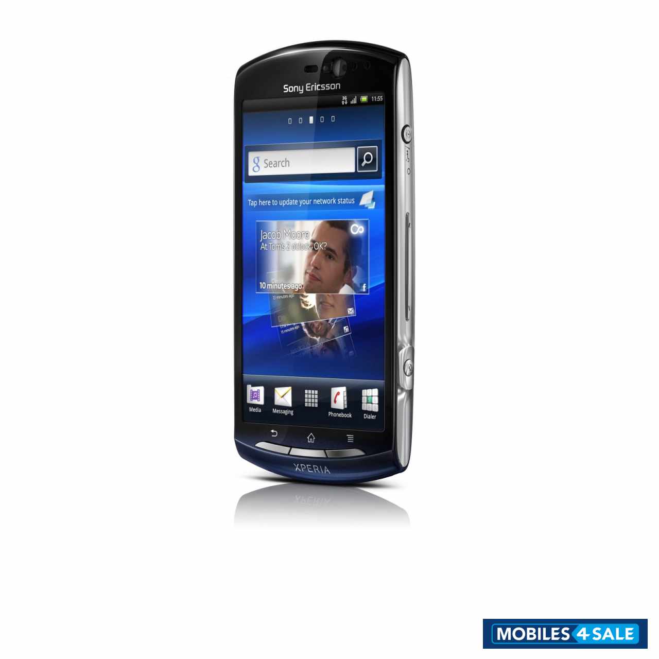 Blue With Black Mix Sony Ericsson Xperia neo V