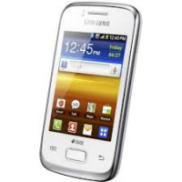 White Samsung Galaxy Y Duos S6102