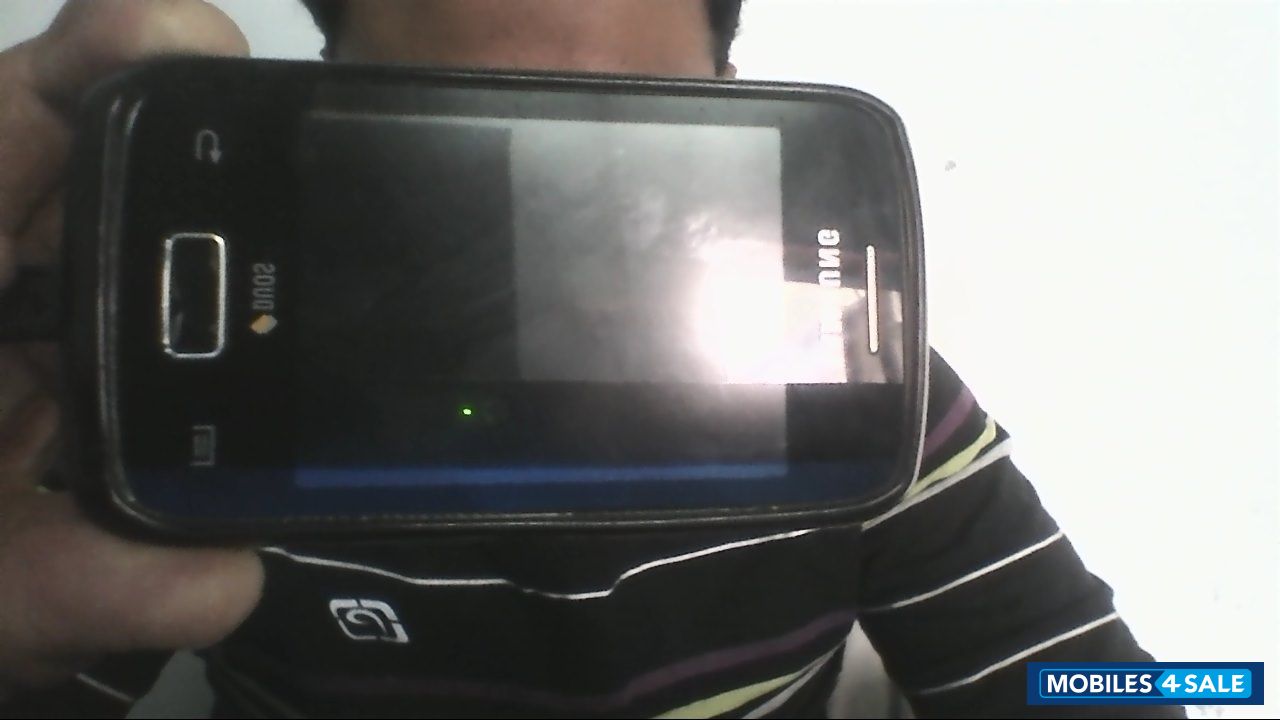 Black Samsung Galaxy Y Duos S6102