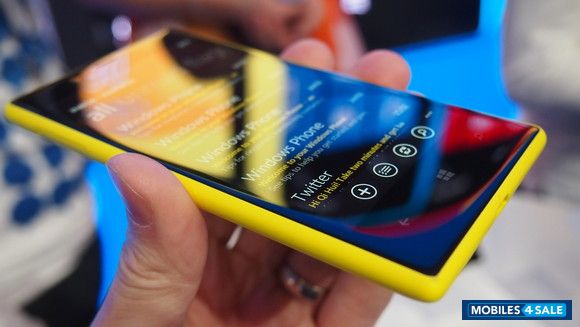 Yellow Nokia Lumia 720