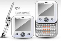 White Micromax Q55