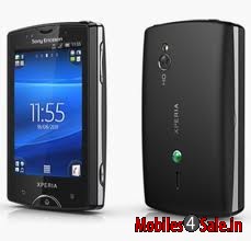Black Sony Ericsson Xperia mini