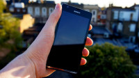 Black Sony Xperia SP