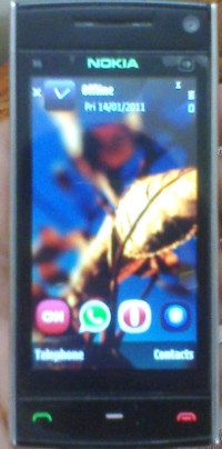 Metalic Grey Nokia X6