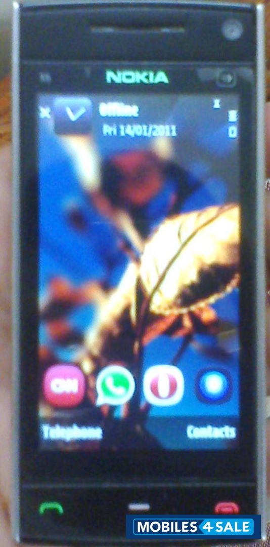 Metalic Grey Nokia X6