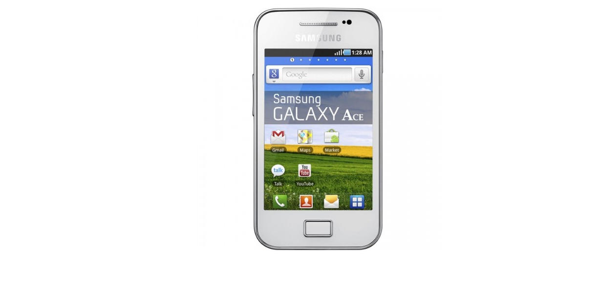 White Samsung Galaxy Ace GT-S5830i