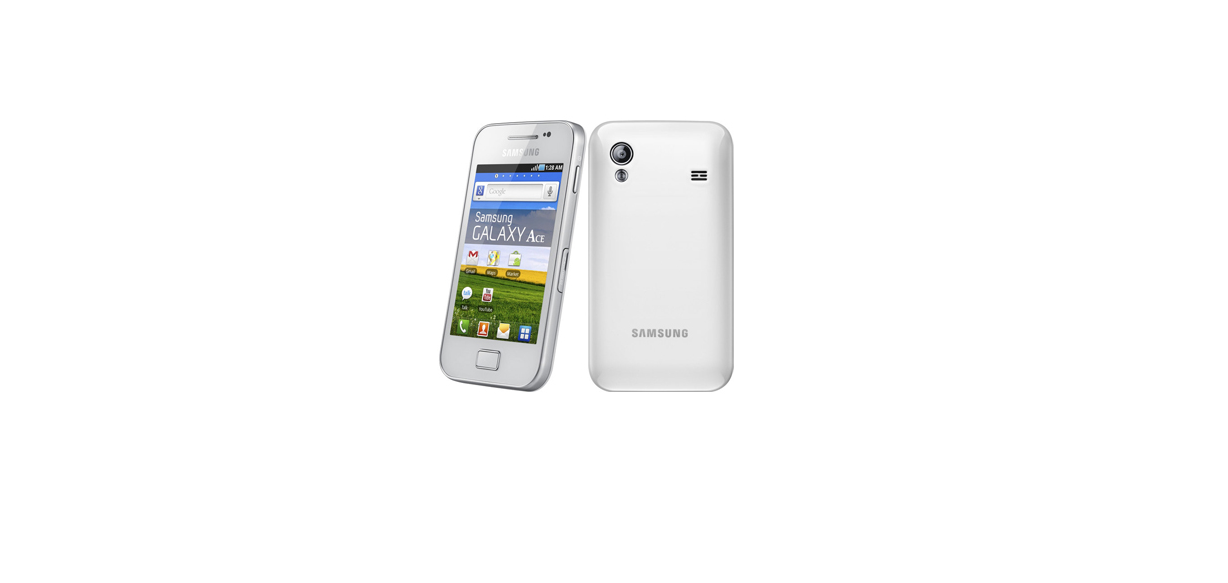 White Samsung Galaxy Ace GT-S5830i