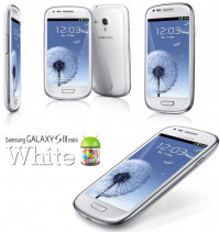 Blue Samsung Galaxy S3 Mini