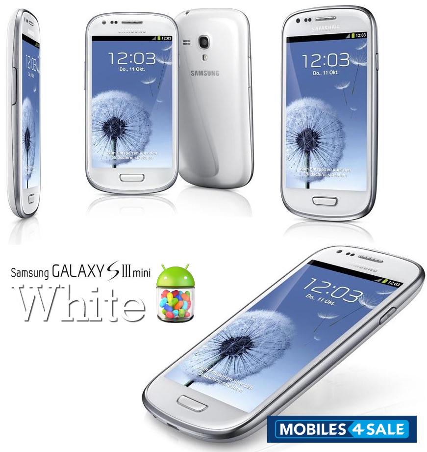 Blue Samsung Galaxy S3 Mini