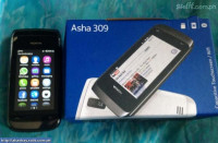 Greyish Black Nokia Asha 309