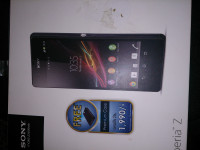 Black Sony Xperia Z