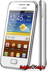 White Samsung Galaxy Ace Plus