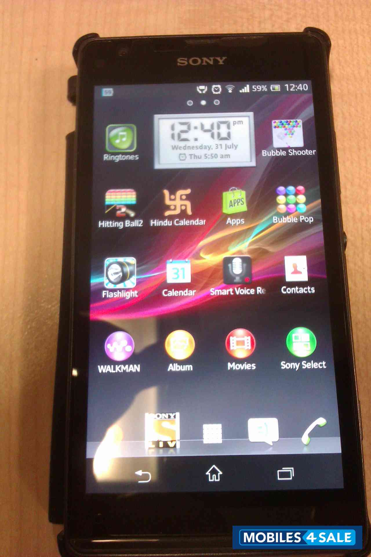 Black Sony Xperia SP Black Sony Xperia SP